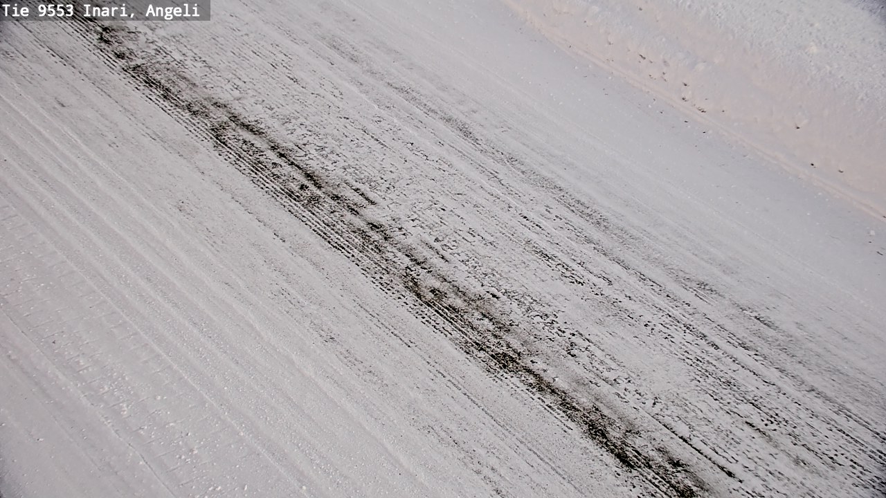 Weather Camera Image Road 9553 Inari, Angeli, Lintupuolivaara, Inari, Lappi