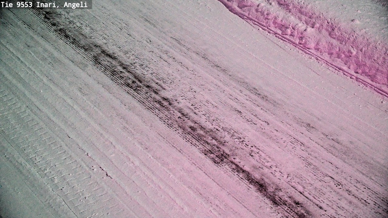 Kelikamerat Kuva Tie 9553 Inari, Angeli, Lintupuolivaara, Inari, Lappi