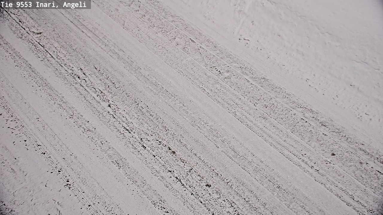 Weather Camera Image Road 9553 Inari, Angeli, Lintupuolivaara, Inari, Lappi