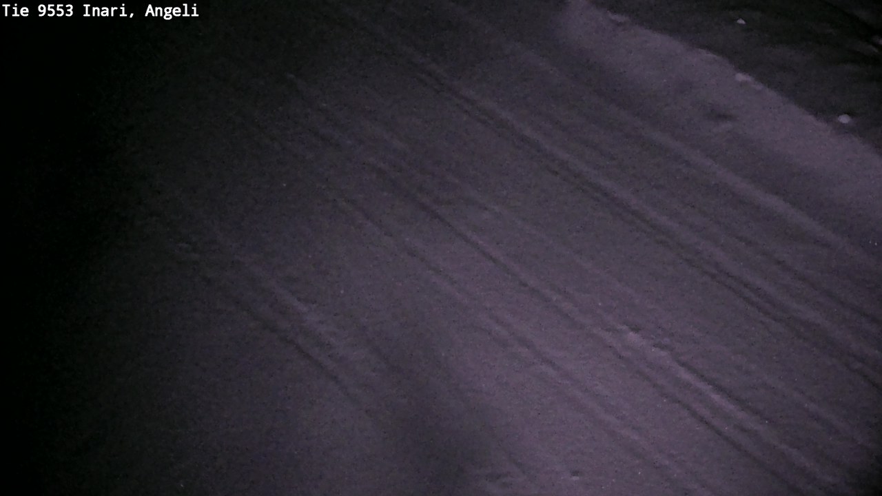 Weather Camera Image Väg 9553 Inari, Angeli, Lintupuolivaara, Inari, Lappi