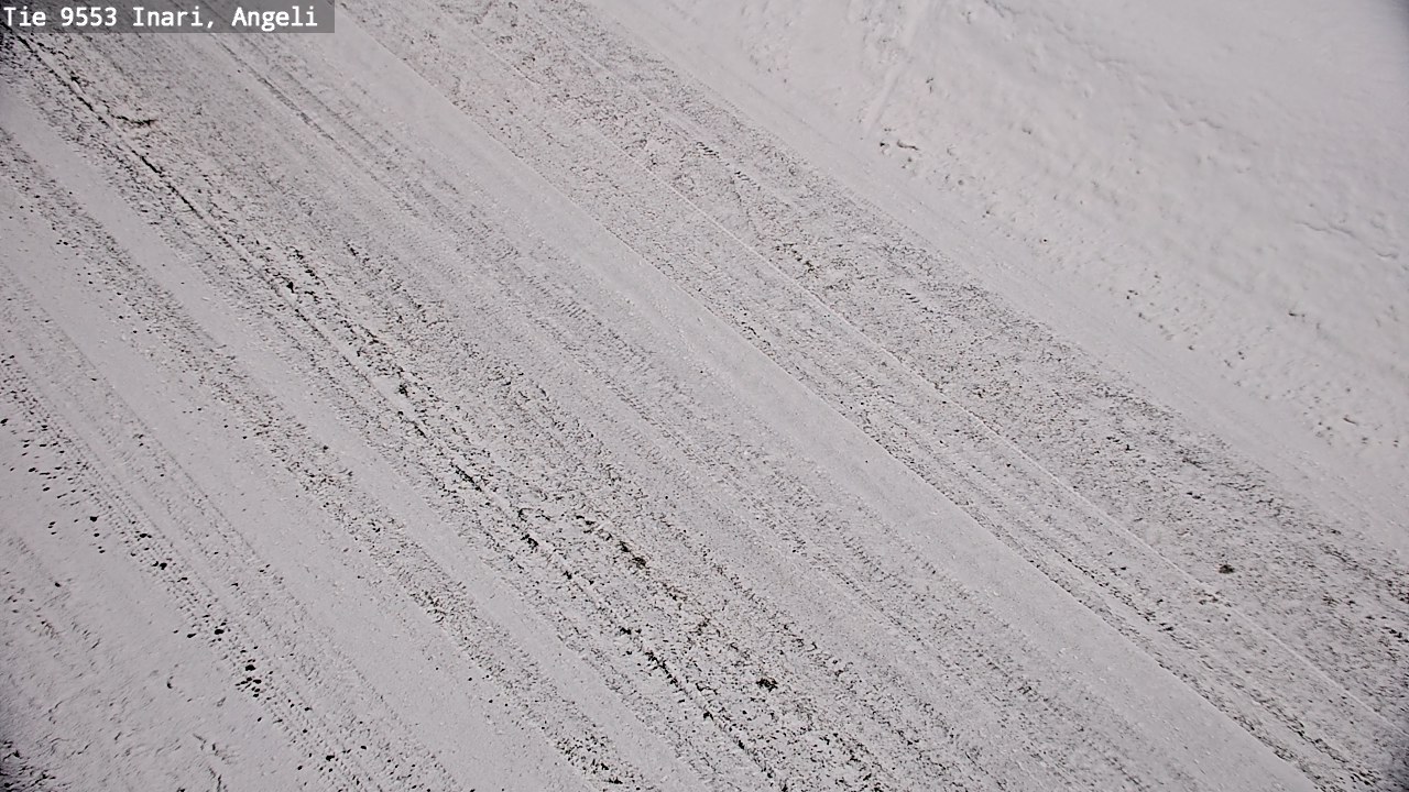 Weather Camera Image Road 9553 Inari, Angeli, Lintupuolivaara, Inari, Lappi