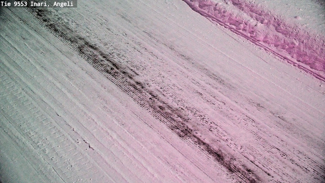 Kelikamerat Kuva Tie 9553 Inari, Angeli, Lintupuolivaara, Inari, Lappi