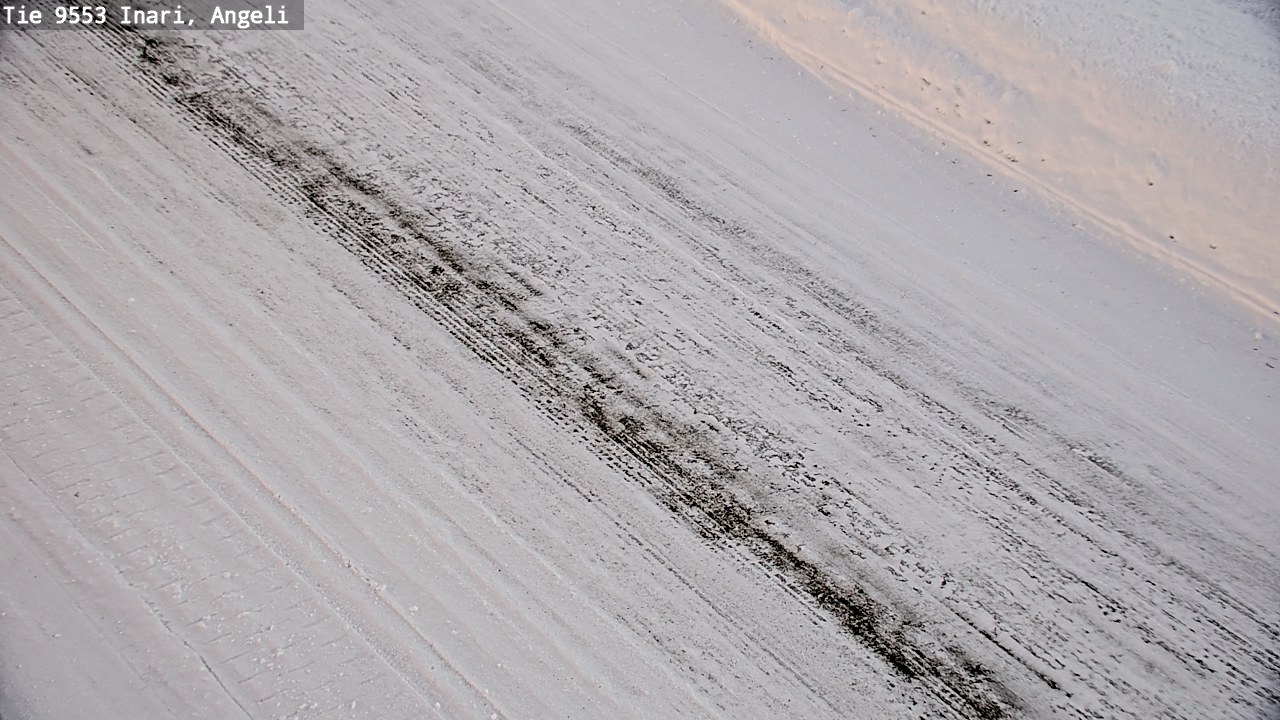 Kelikamerat Kuva Tie 9553 Inari, Angeli, Lintupuolivaara, Inari, Lappi