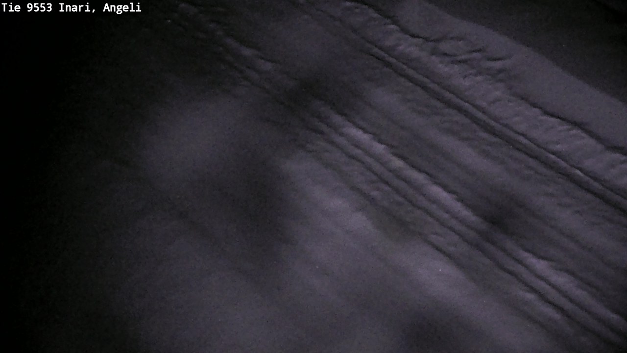 Weather Camera Image Väg 9553 Inari, Angeli, Lintupuolivaara, Inari, Lappi