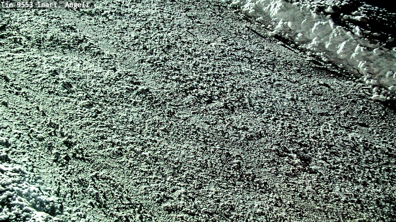 Weather Camera Image Väg 9553 Inari, Angeli, Lintupuolivaara, Inari, Lappi