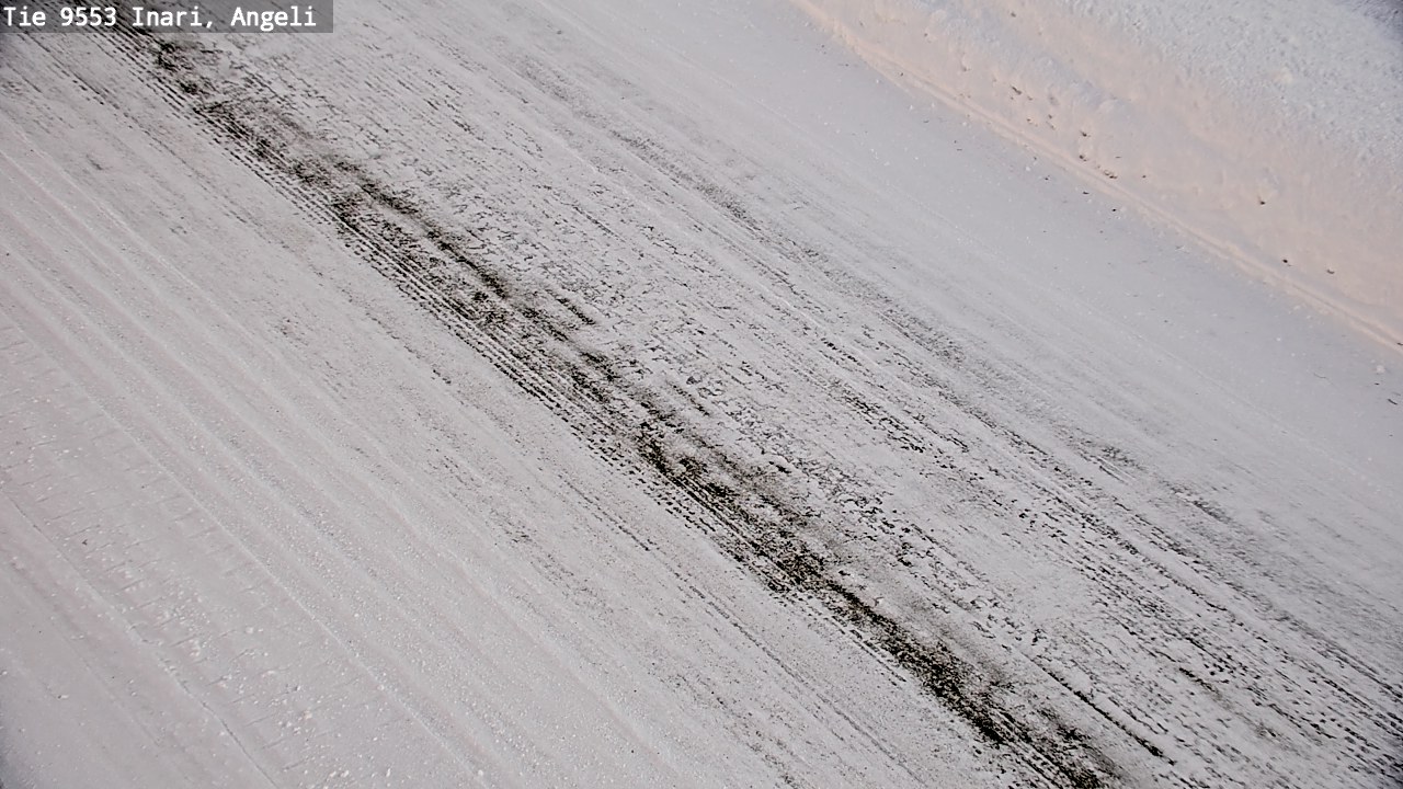 Weather Camera Image Road 9553 Inari, Angeli, Lintupuolivaara, Inari, Lappi