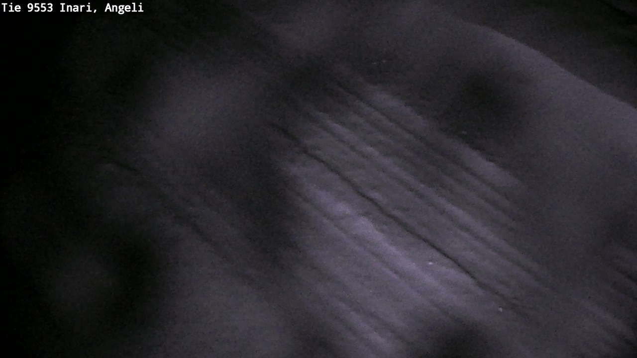 Weather Camera Image Väg 9553 Inari, Angeli, Lintupuolivaara, Inari, Lappi