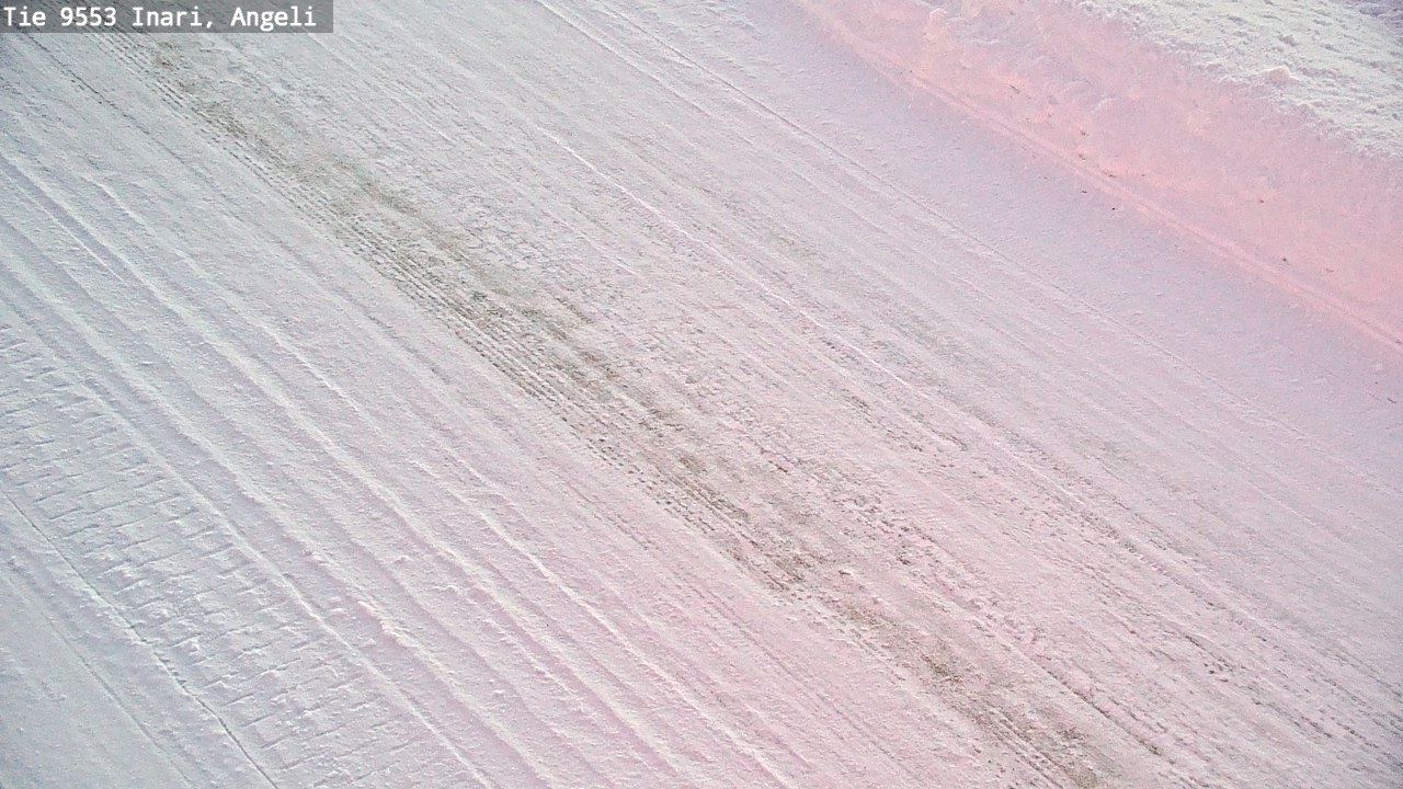 Kelikamerat Kuva Tie 9553 Inari, Angeli, Lintupuolivaara, Inari, Lappi