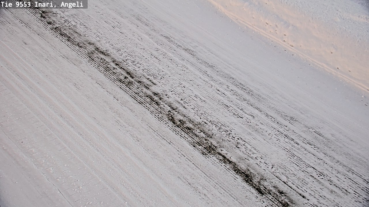 Kelikamerat Kuva Tie 9553 Inari, Angeli, Lintupuolivaara, Inari, Lappi