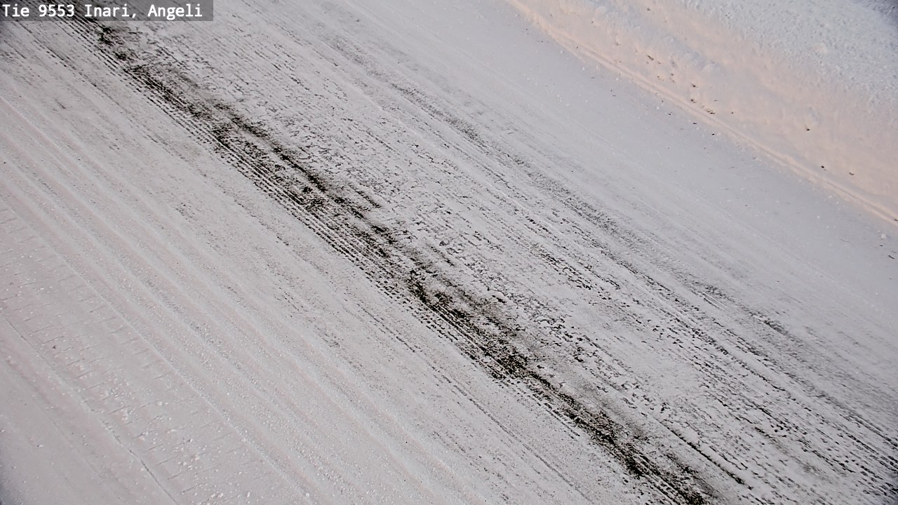 Weather Camera Image Road 9553 Inari, Angeli, Lintupuolivaara, Inari, Lappi