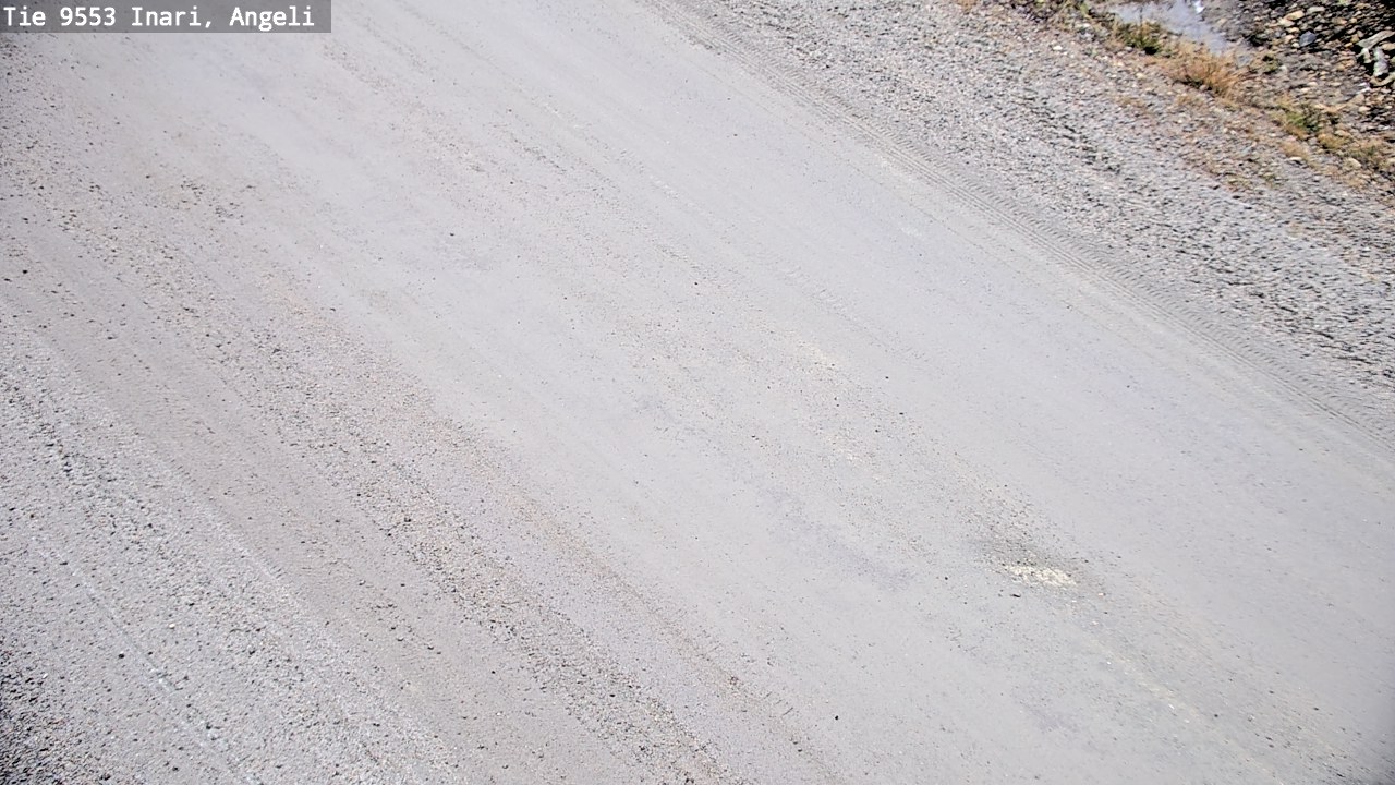 Kelikamerat Kuva Tie 9553 Inari, Angeli, Lintupuolivaara, Inari, Lappi