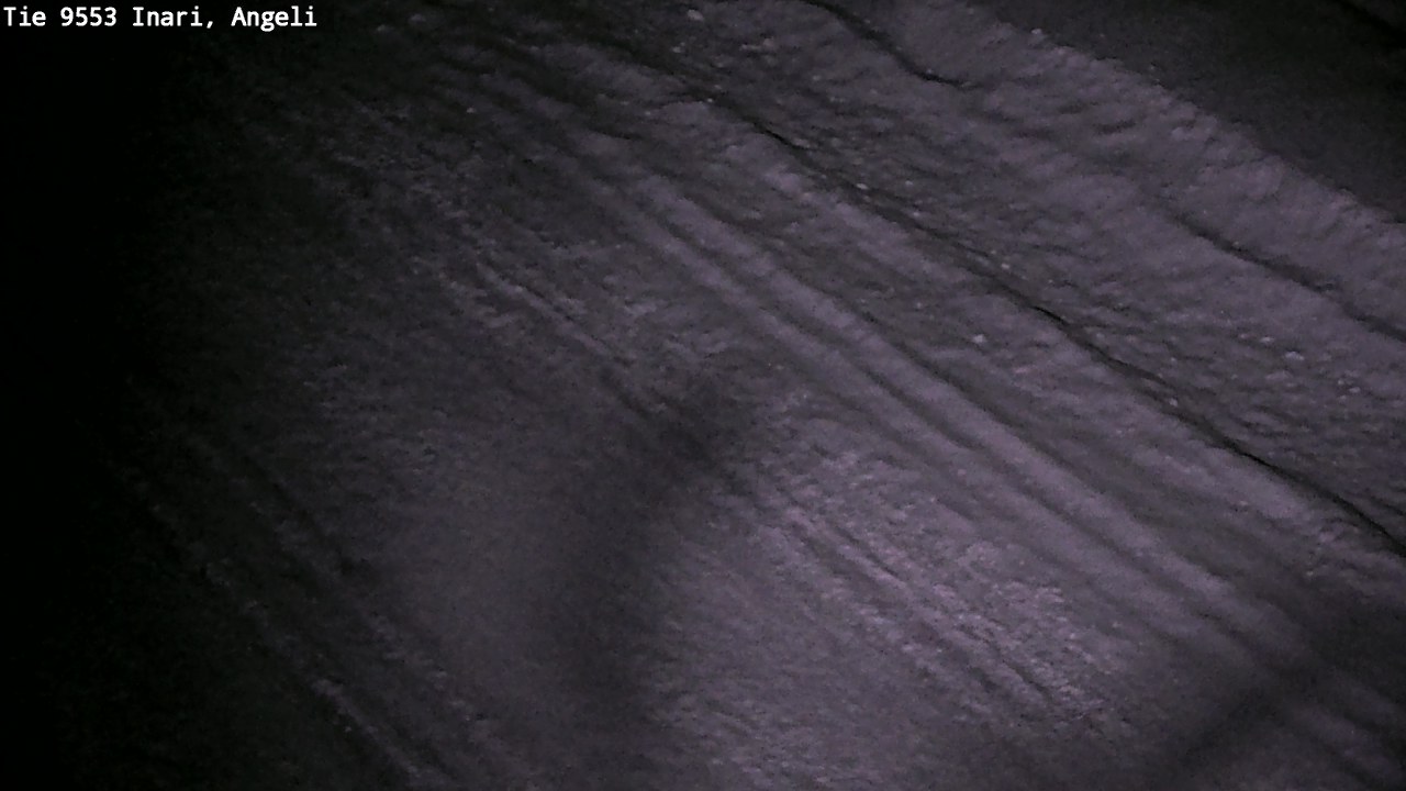 Weather Camera Image Väg 9553 Inari, Angeli, Lintupuolivaara, Inari, Lappi