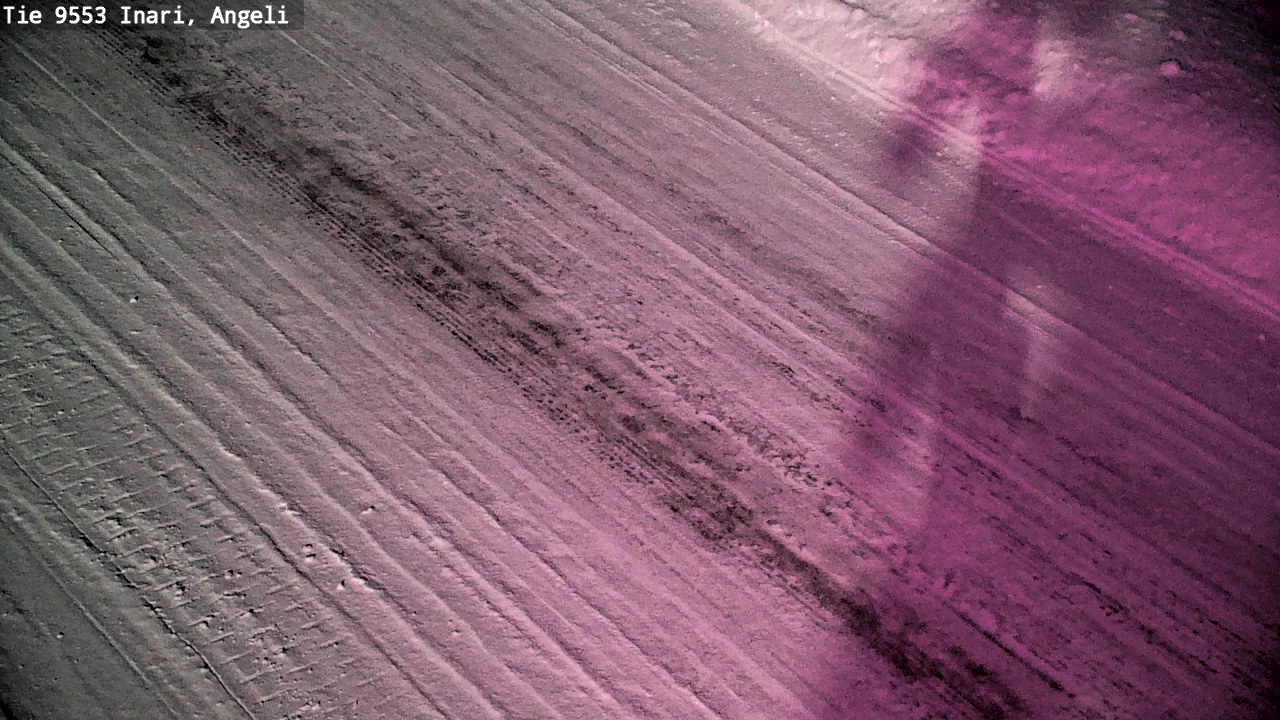 Kelikamerat Kuva Tie 9553 Inari, Angeli, Lintupuolivaara, Inari, Lappi