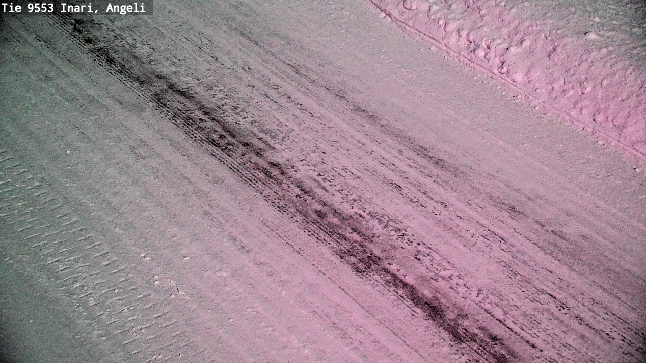 Kelikamerat Kuva Tie 9553 Inari, Angeli, Lintupuolivaara, Inari, Lappi