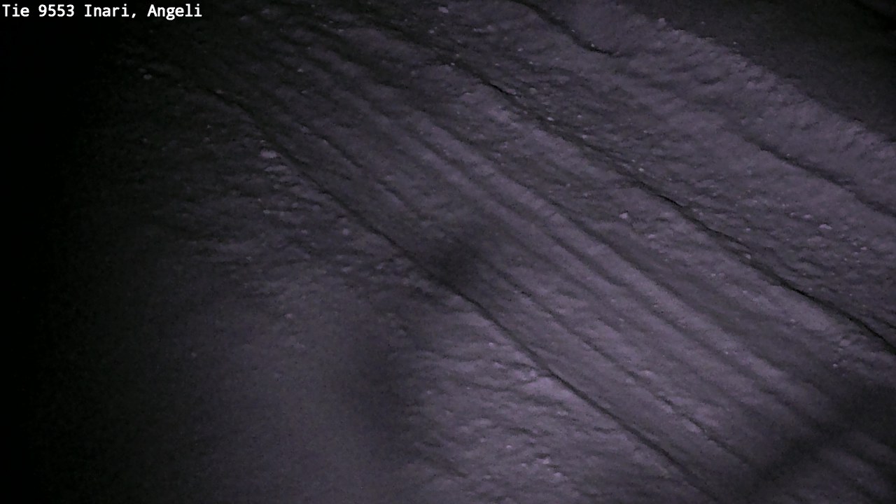 Weather Camera Image Väg 9553 Inari, Angeli, Lintupuolivaara, Inari, Lappi