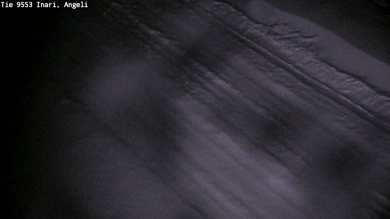 Weather Camera Image Väg 9553 Inari, Angeli, Lintupuolivaara, Inari, Lappi