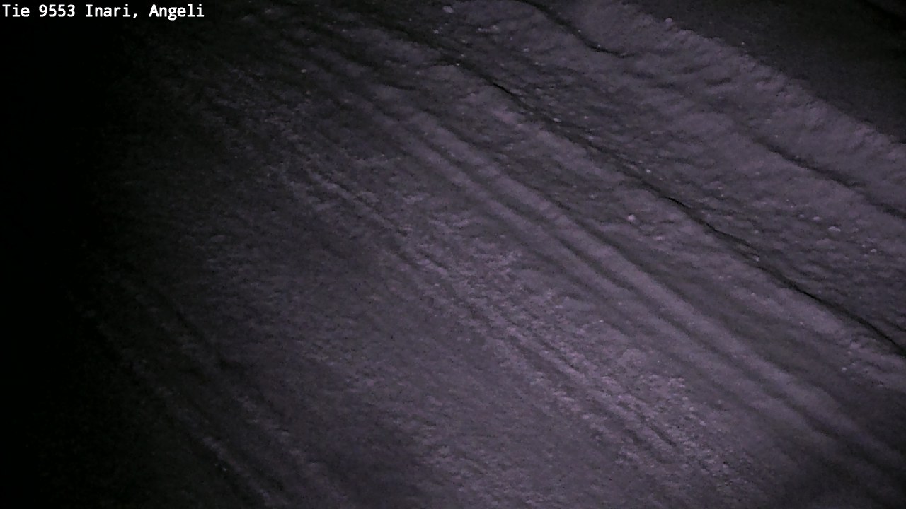 Weather Camera Image Väg 9553 Inari, Angeli, Lintupuolivaara, Inari, Lappi