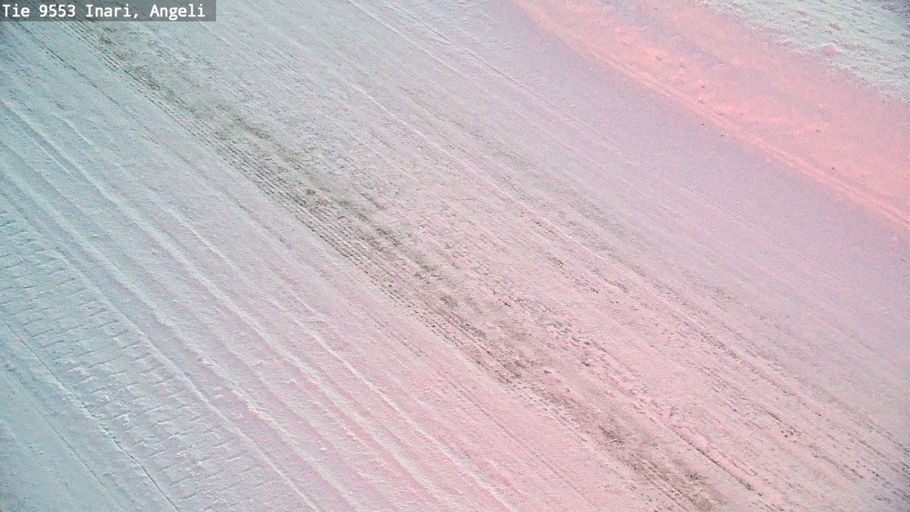 Kelikamerat Kuva Tie 9553 Inari, Angeli, Lintupuolivaara, Inari, Lappi