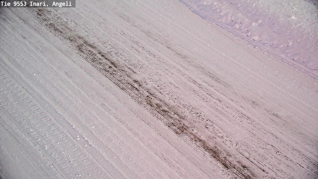 Kelikamerat Kuva Tie 9553 Inari, Angeli, Lintupuolivaara, Inari, Lappi