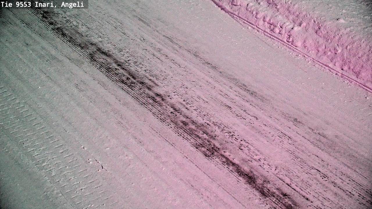 Kelikamerat Kuva Tie 9553 Inari, Angeli, Lintupuolivaara, Inari, Lappi