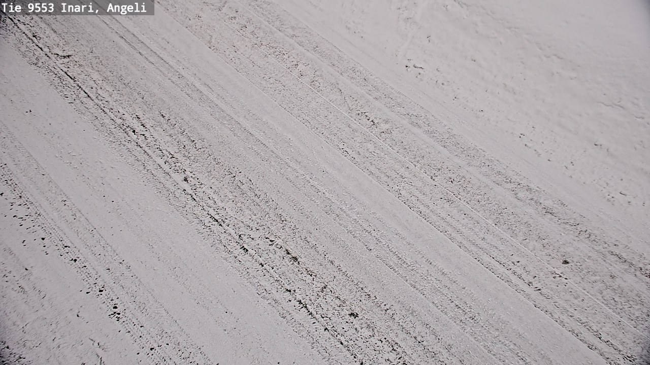 Weather Camera Image Road 9553 Inari, Angeli, Lintupuolivaara, Inari, Lappi