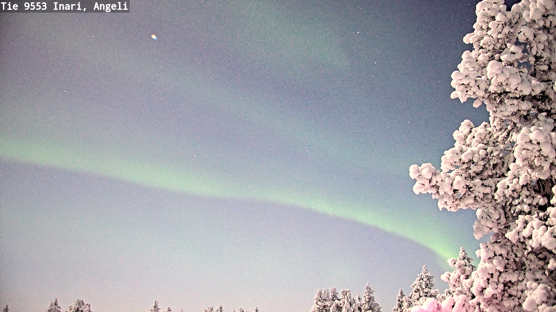 Kelikamerat Kuva Tie 9553 Inari, Angeli, Lintupuolivaara, Inari, Lappi