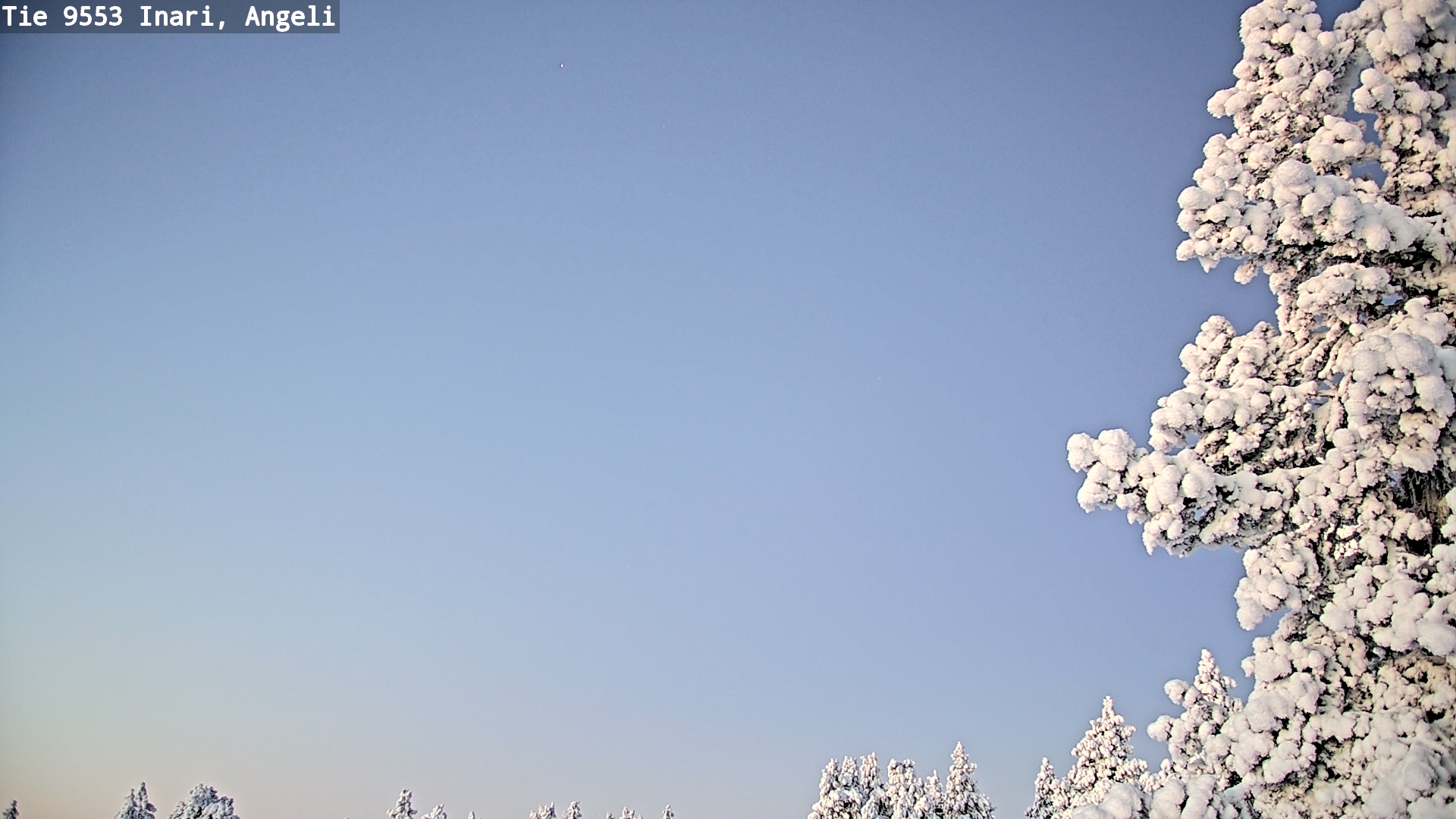 Kelikamerat Kuva Tie 9553 Inari, Angeli, Lintupuolivaara, Inari, Lappi