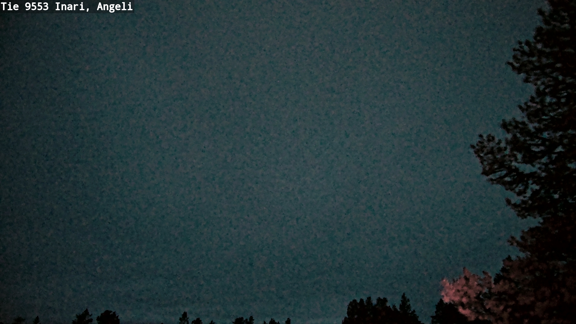 Weather Camera Image Road 9553 Inari, Angeli, Lintupuolivaara, Inari, Lappi