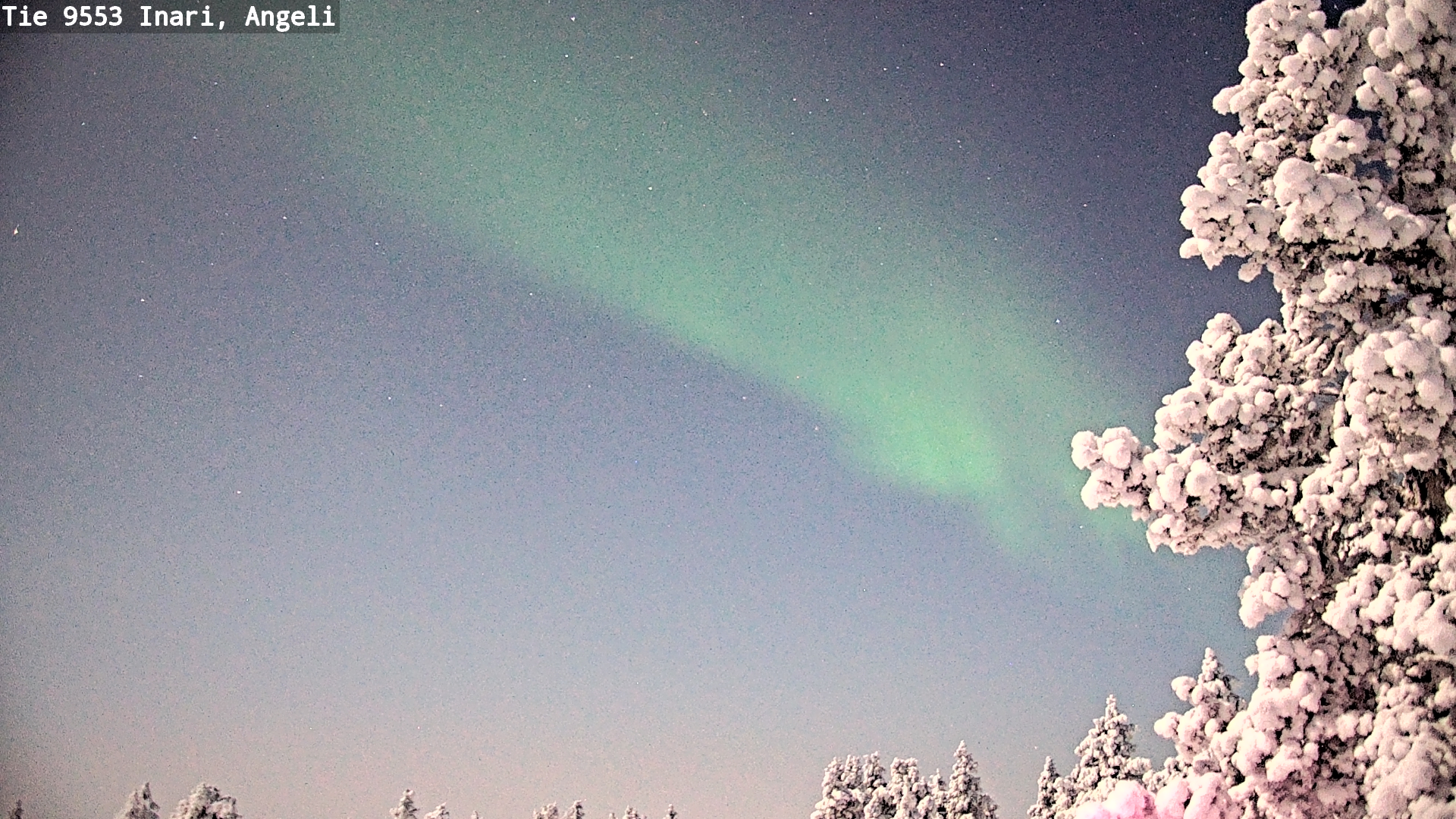 Kelikamerat Kuva Tie 9553 Inari, Angeli, Lintupuolivaara, Inari, Lappi