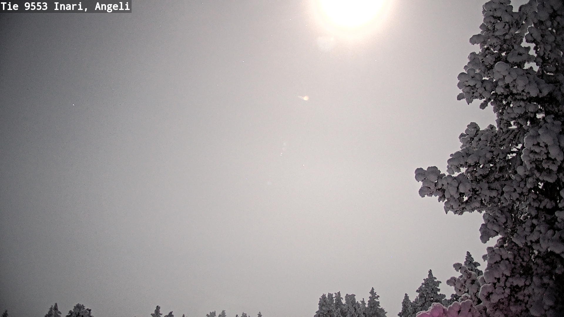 Kelikamerat Kuva Tie 9553 Inari, Angeli, Lintupuolivaara, Inari, Lappi