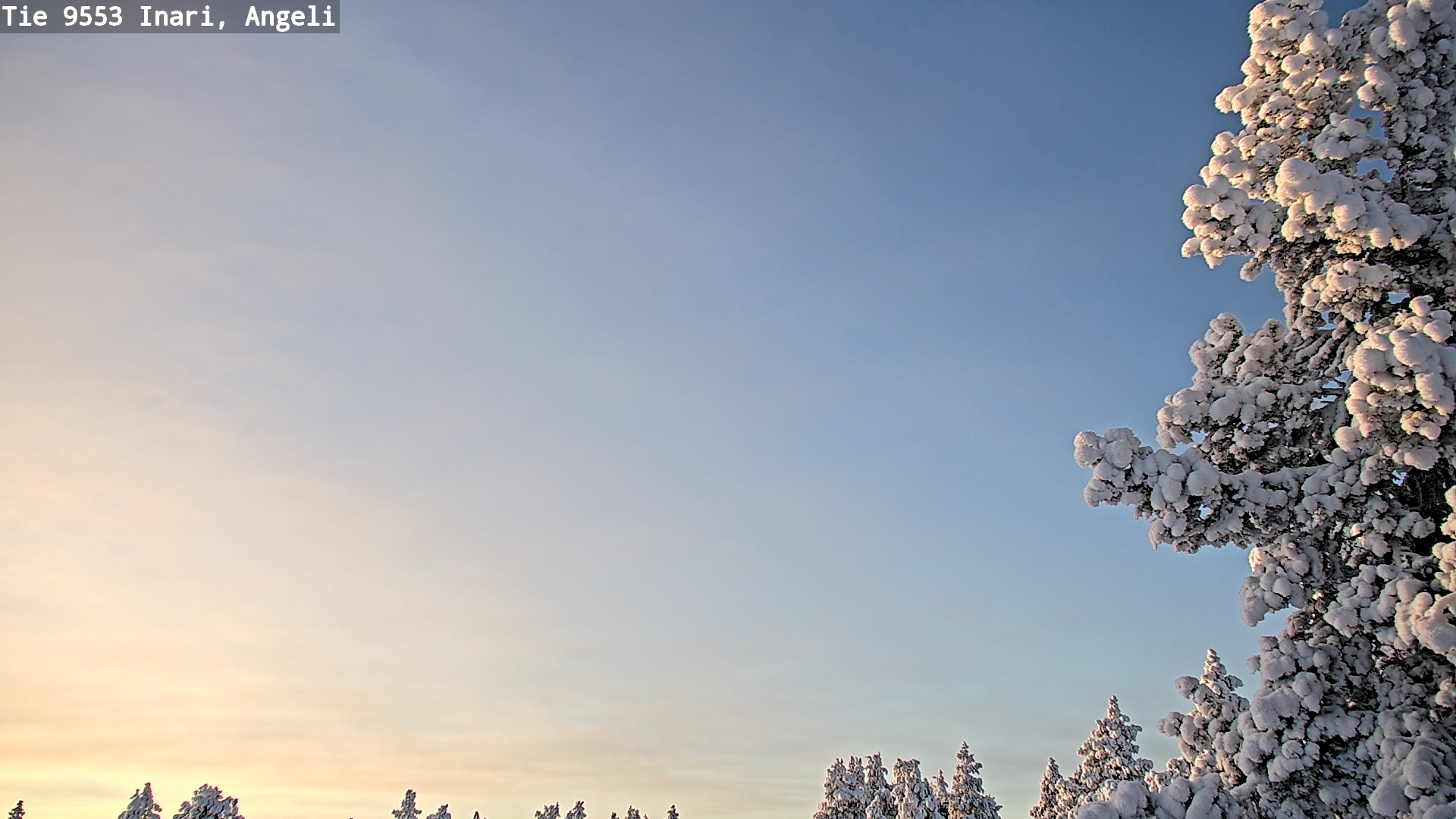 Kelikamerat Kuva Tie 9553 Inari, Angeli, Lintupuolivaara, Inari, Lappi