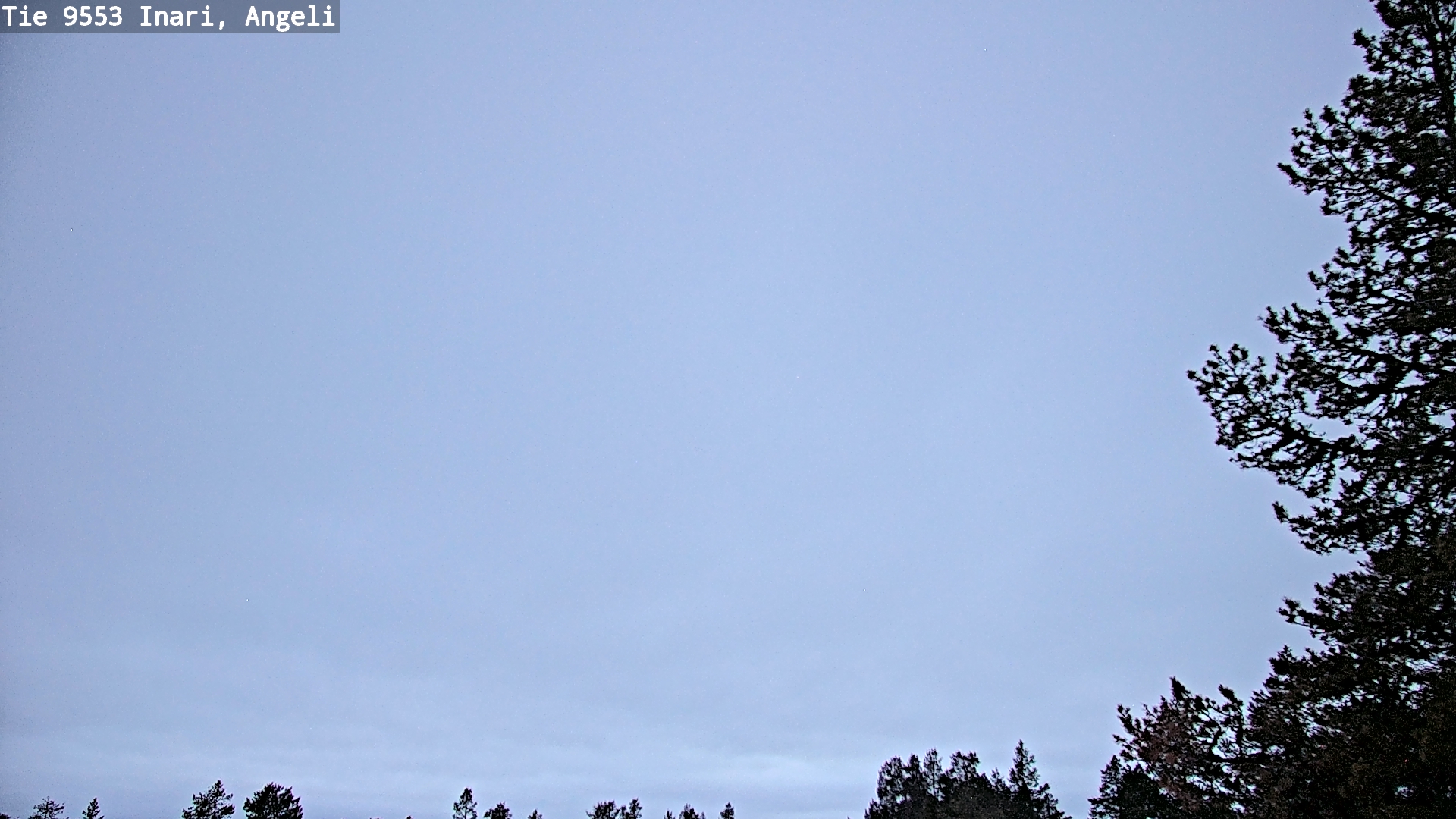 Weather Camera Image Road 9553 Inari, Angeli, Lintupuolivaara, Inari, Lappi