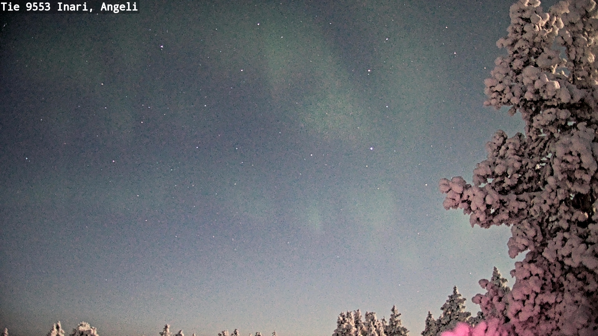 Kelikamerat Kuva Tie 9553 Inari, Angeli, Lintupuolivaara, Inari, Lappi