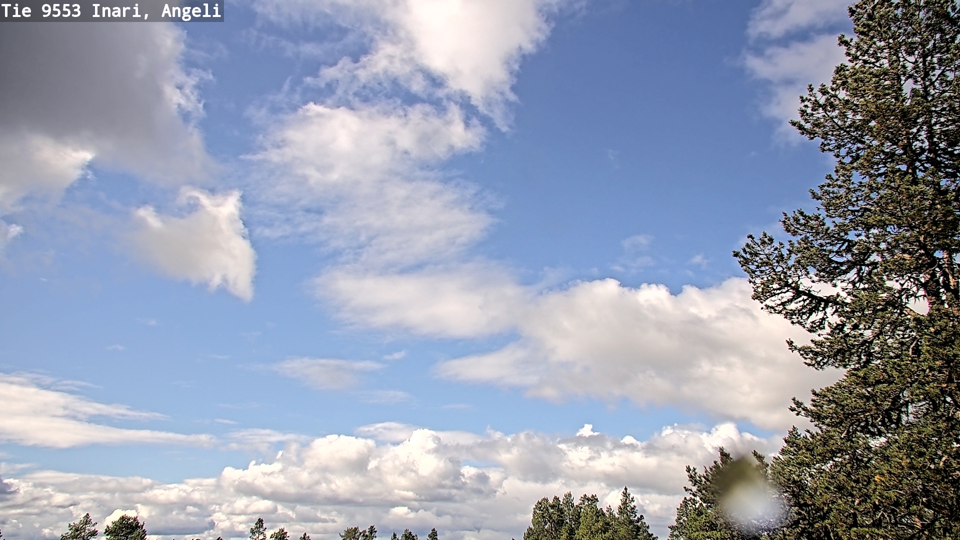 Weather Camera Image Road 9553 Inari, Angeli, Lintupuolivaara, Inari, Lappi