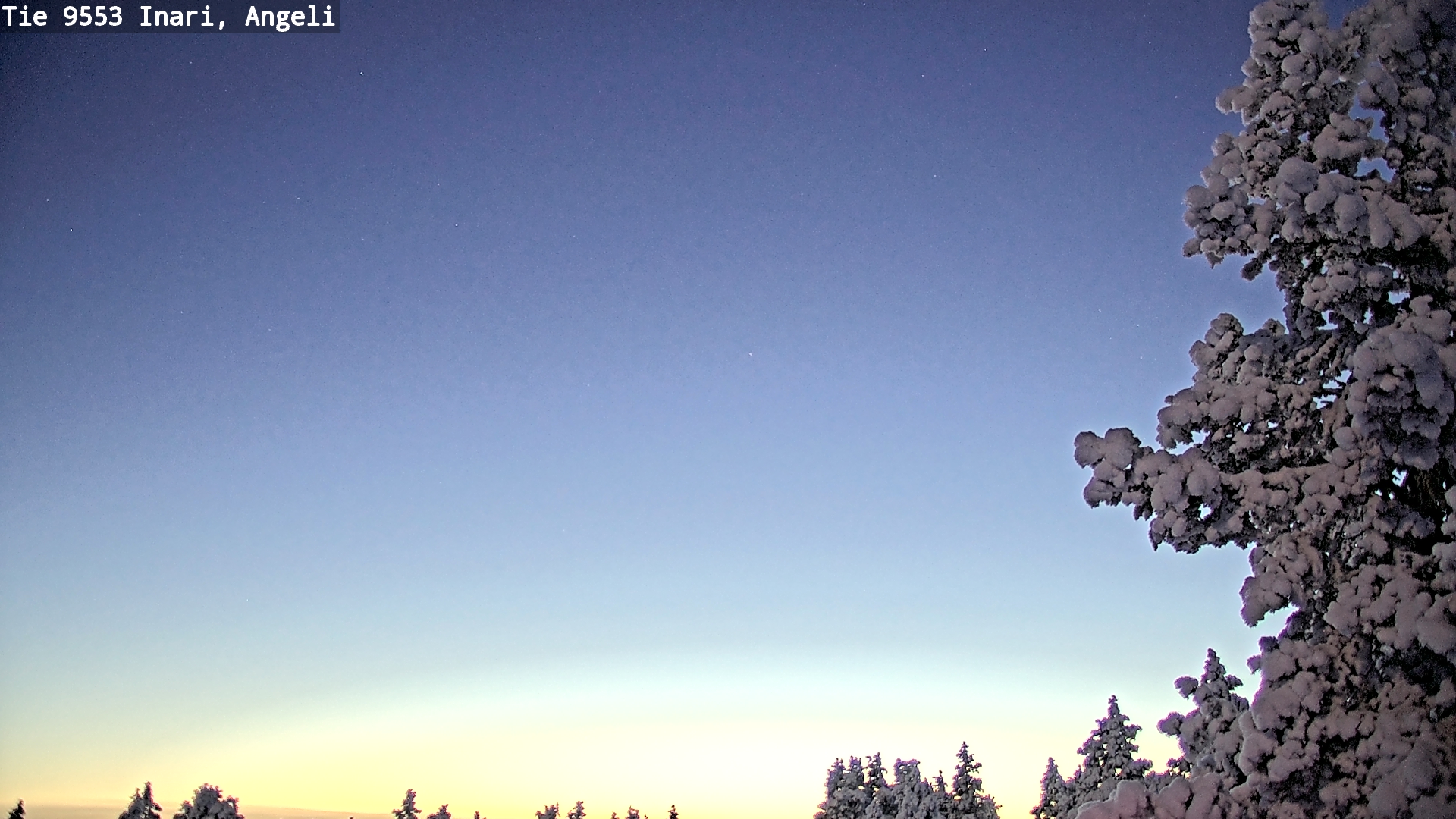 Kelikamerat Kuva Tie 9553 Inari, Angeli, Lintupuolivaara, Inari, Lappi