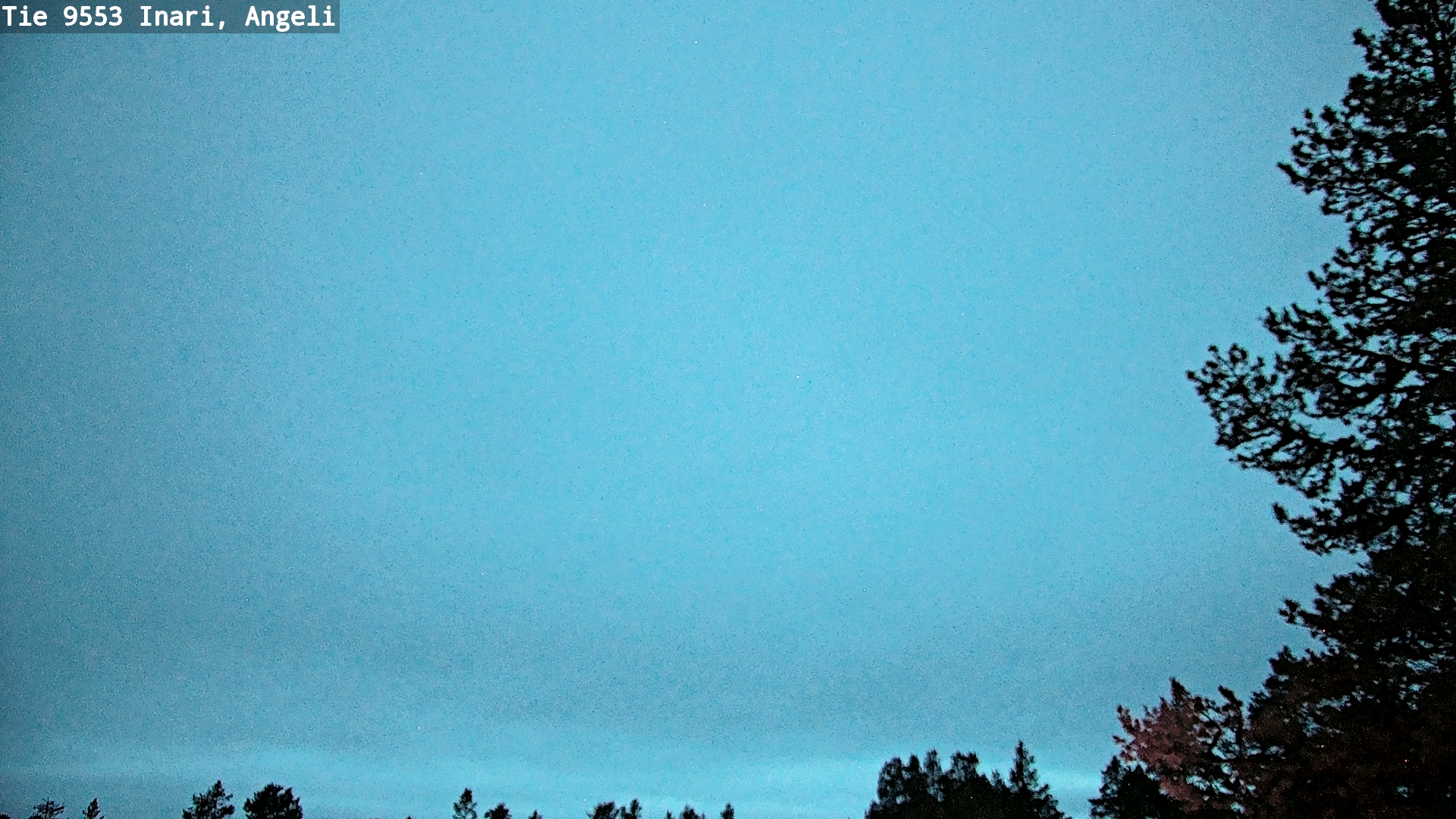 Weather Camera Image Road 9553 Inari, Angeli, Lintupuolivaara, Inari, Lappi