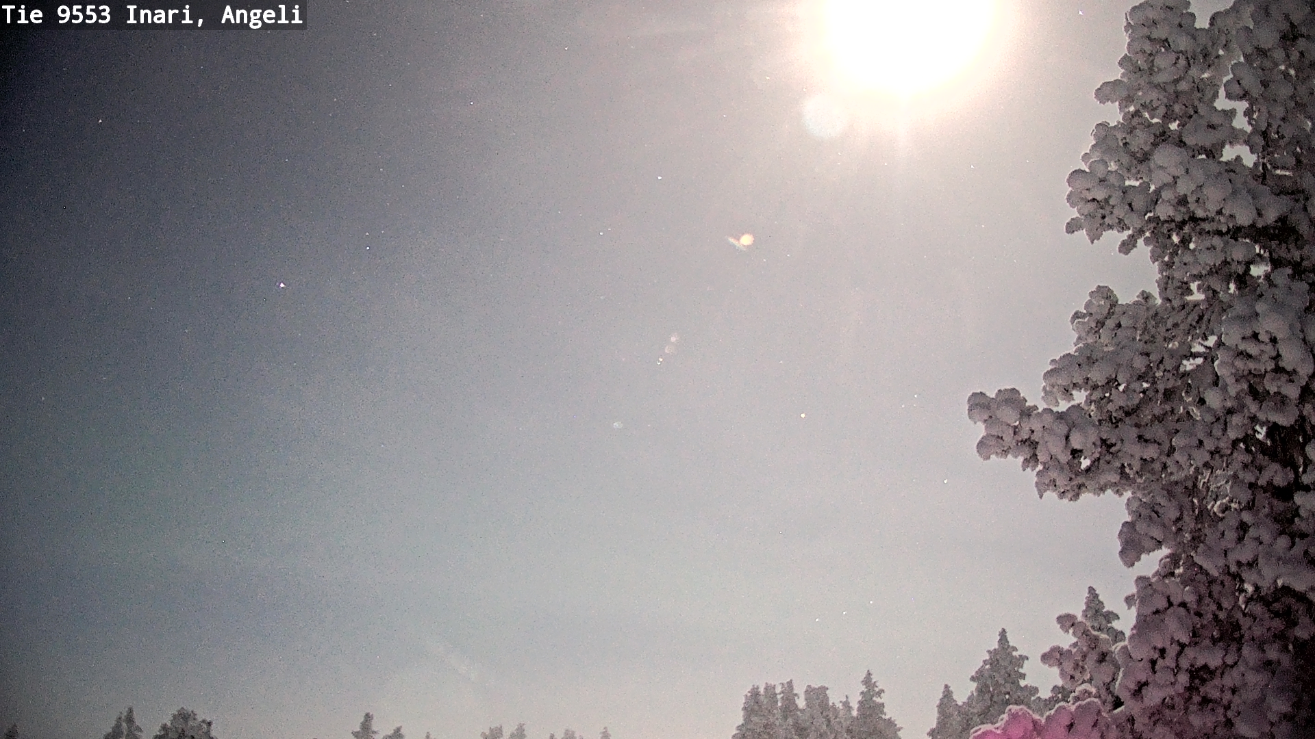 Kelikamerat Kuva Tie 9553 Inari, Angeli, Lintupuolivaara, Inari, Lappi