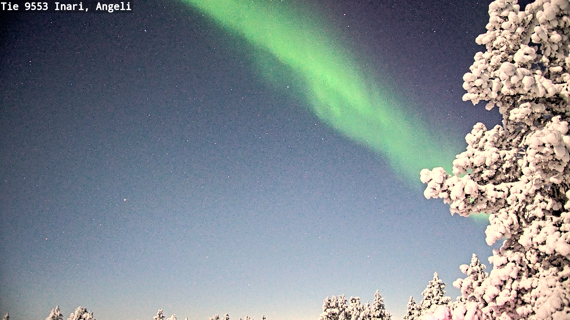 Kelikamerat Kuva Tie 9553 Inari, Angeli, Lintupuolivaara, Inari, Lappi