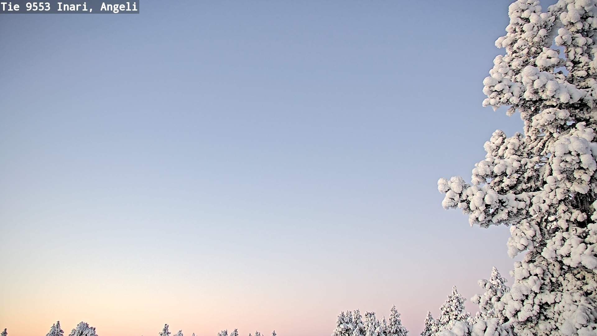 Kelikamerat Kuva Tie 9553 Inari, Angeli, Lintupuolivaara, Inari, Lappi