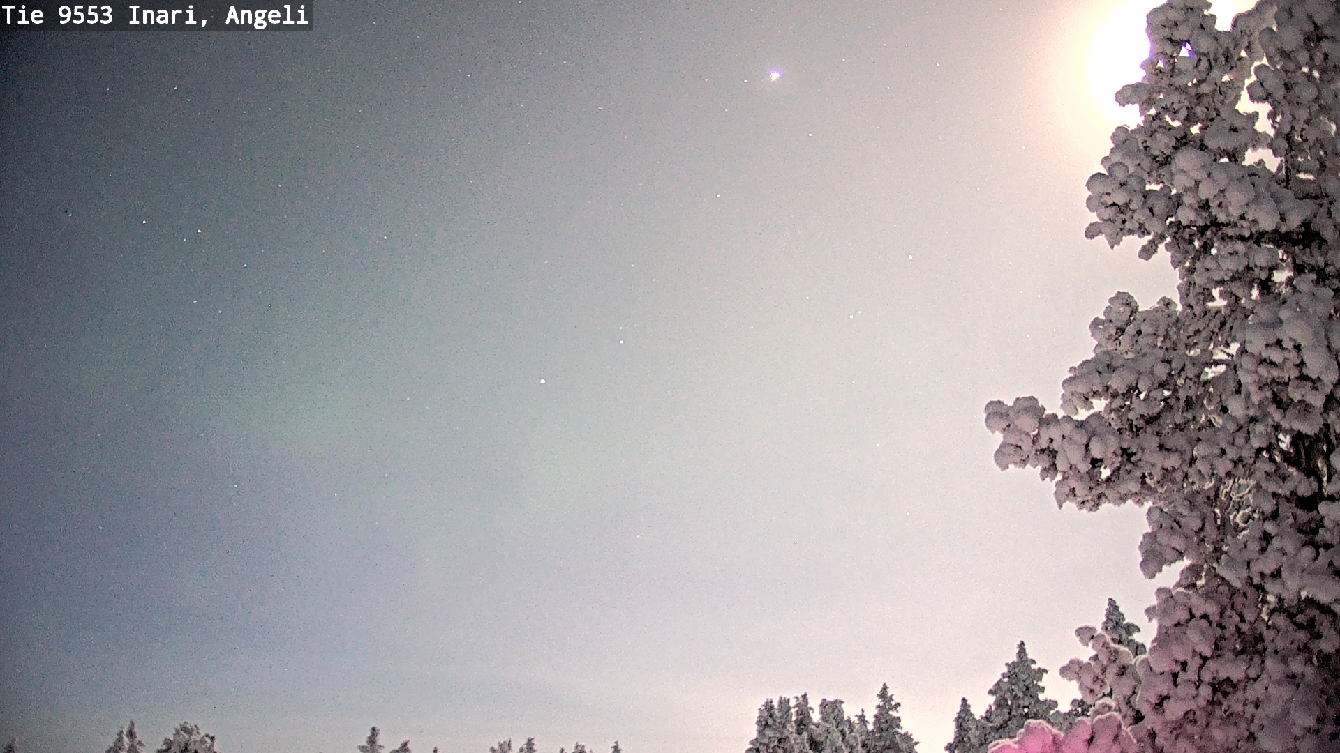 Kelikamerat Kuva Tie 9553 Inari, Angeli, Lintupuolivaara, Inari, Lappi