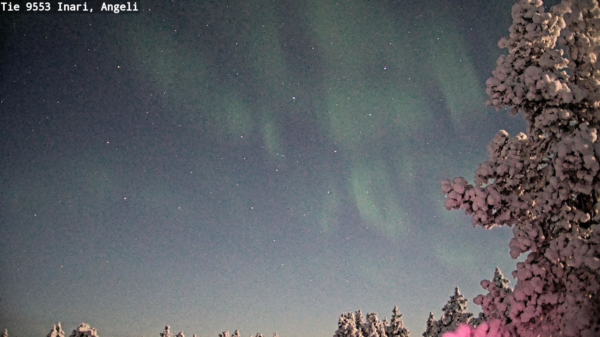 Kelikamerat Kuva Tie 9553 Inari, Angeli, Lintupuolivaara, Inari, Lappi