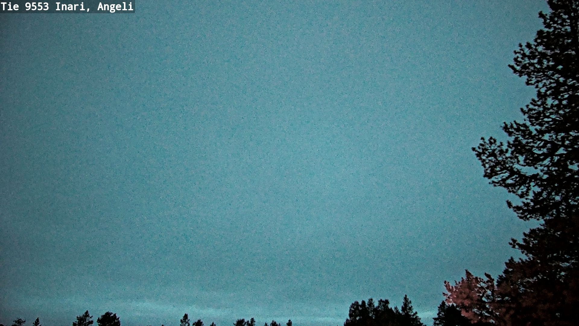 Weather Camera Image Road 9553 Inari, Angeli, Lintupuolivaara, Inari, Lappi