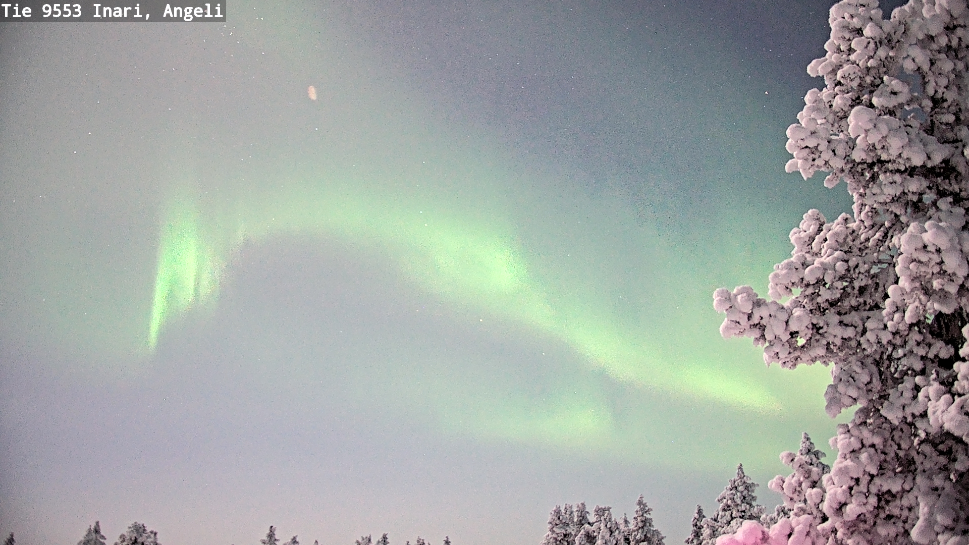 Kelikamerat Kuva Tie 9553 Inari, Angeli, Lintupuolivaara, Inari, Lappi