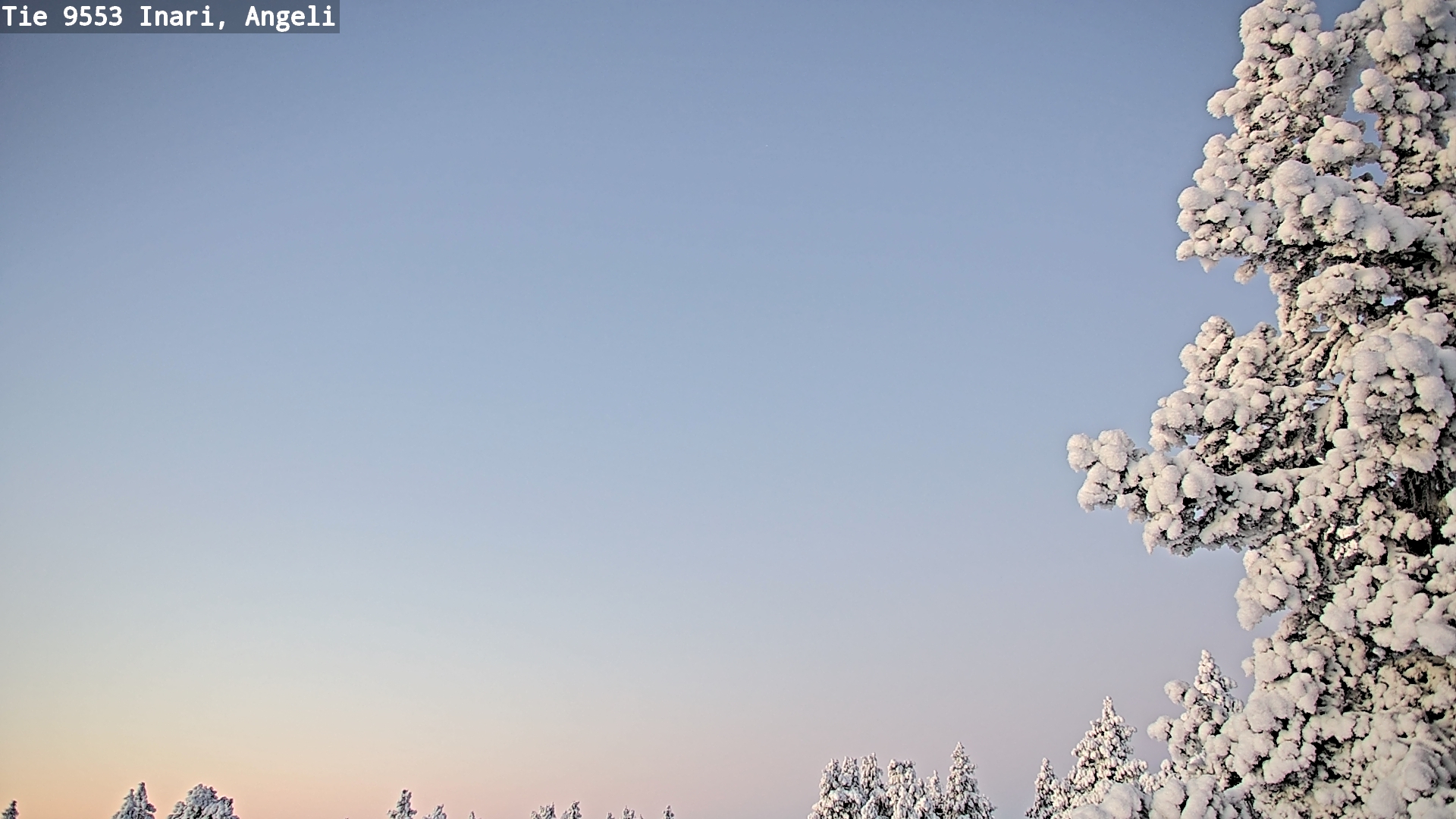 Kelikamerat Kuva Tie 9553 Inari, Angeli, Lintupuolivaara, Inari, Lappi