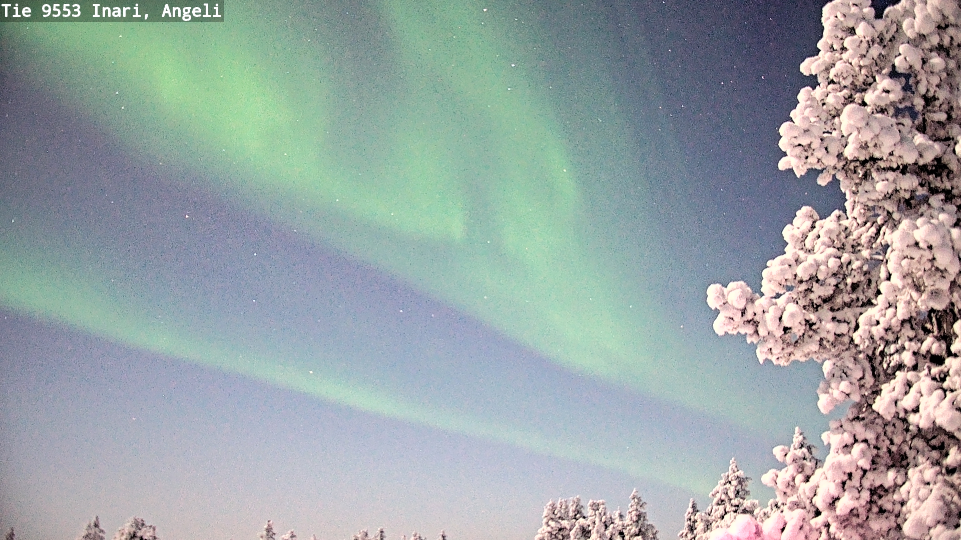 Kelikamerat Kuva Tie 9553 Inari, Angeli, Lintupuolivaara, Inari, Lappi