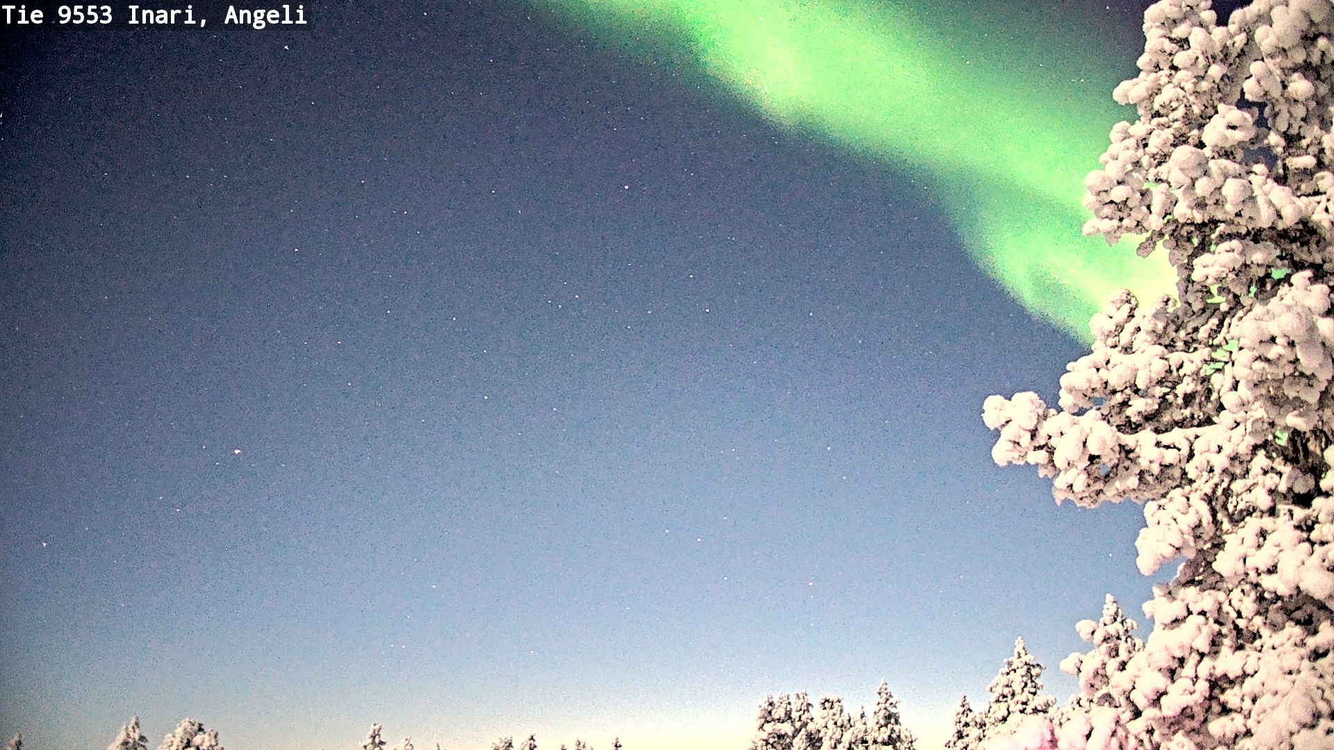Kelikamerat Kuva Tie 9553 Inari, Angeli, Lintupuolivaara, Inari, Lappi