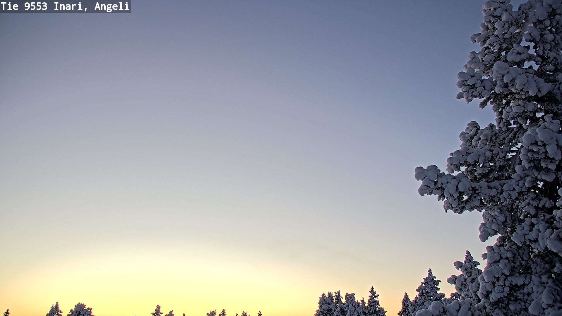 Kelikamerat Kuva Tie 9553 Inari, Angeli, Lintupuolivaara, Inari, Lappi