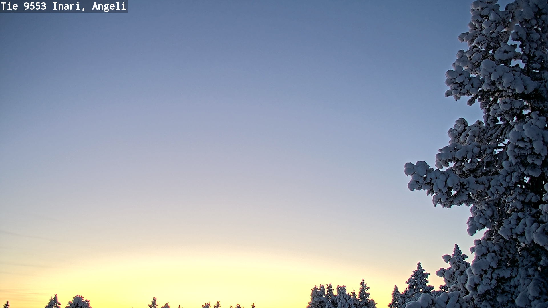 Kelikamerat Kuva Tie 9553 Inari, Angeli, Lintupuolivaara, Inari, Lappi