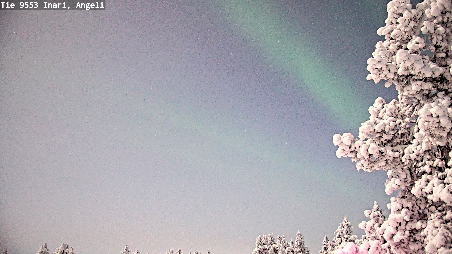 Kelikamerat Kuva Tie 9553 Inari, Angeli, Lintupuolivaara, Inari, Lappi