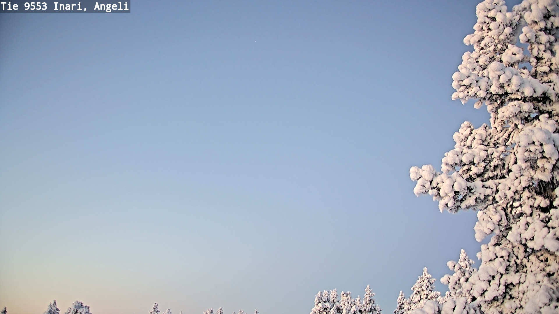 Kelikamerat Kuva Tie 9553 Inari, Angeli, Lintupuolivaara, Inari, Lappi